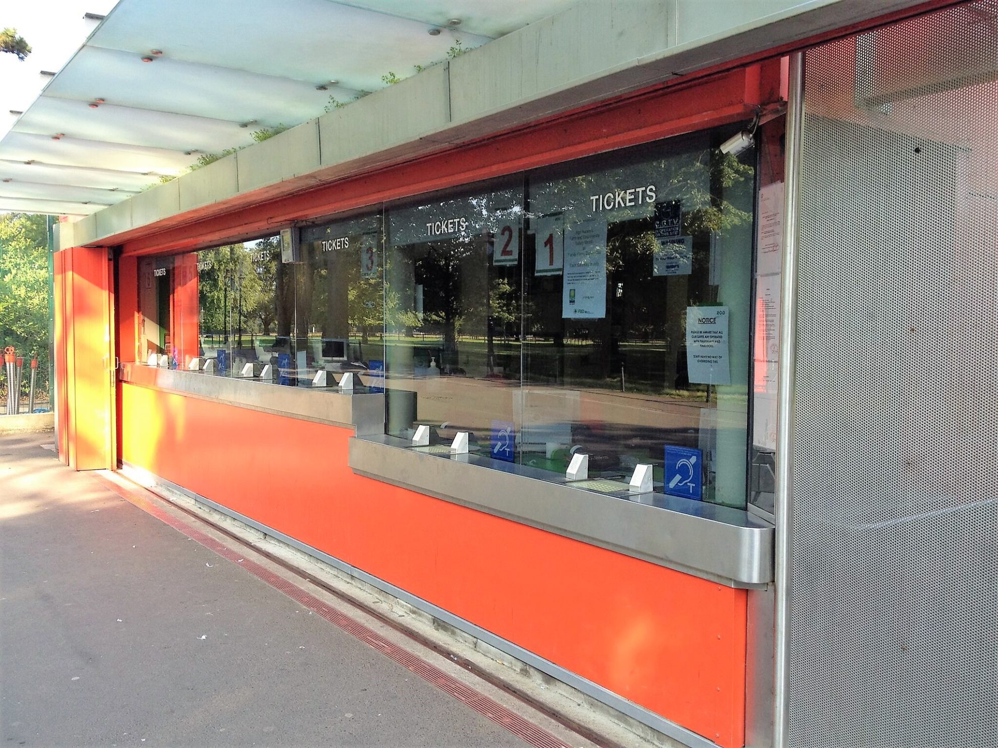 Dublin Zoo ticket windows