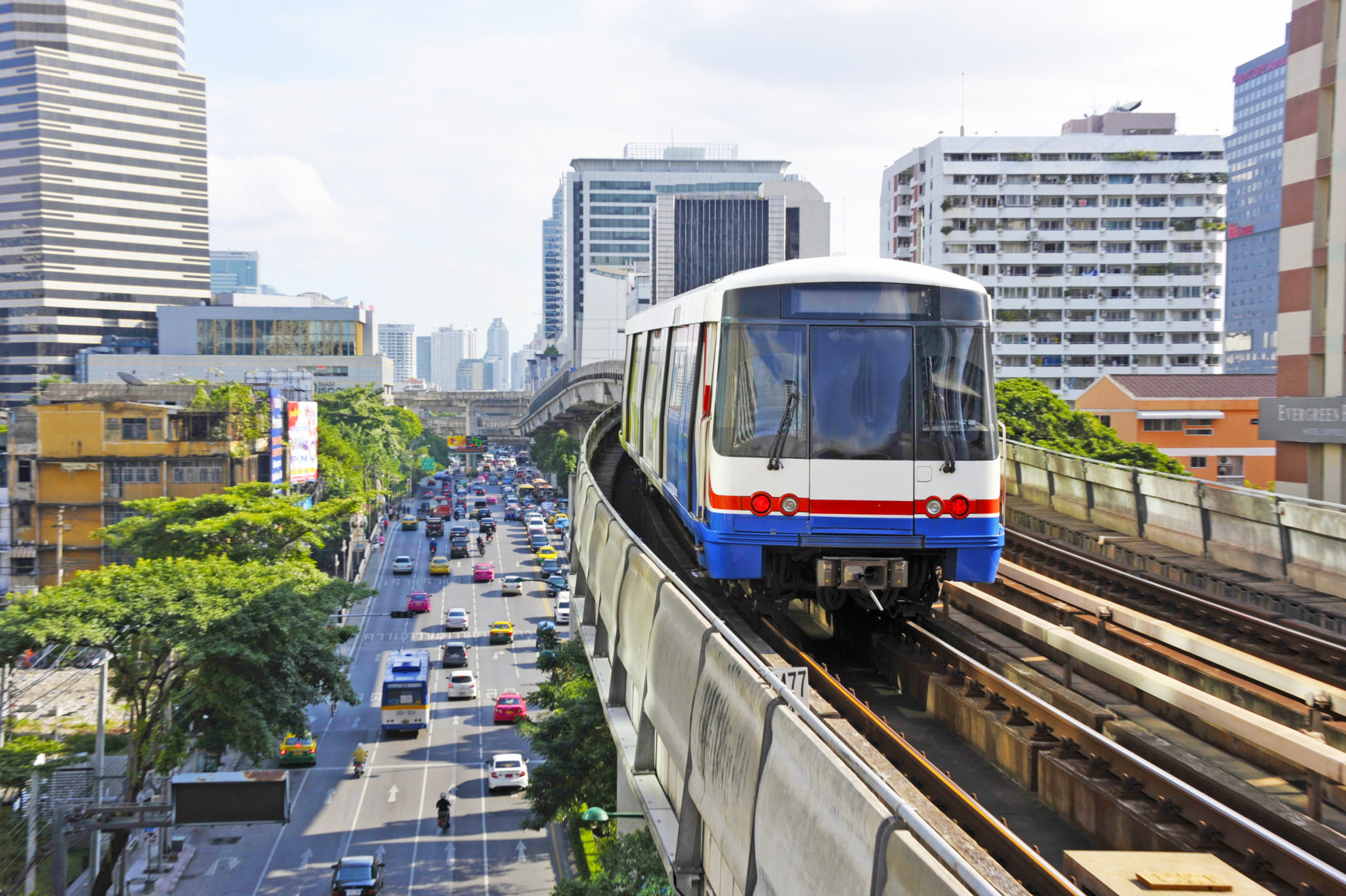 Bangkok Sky train image