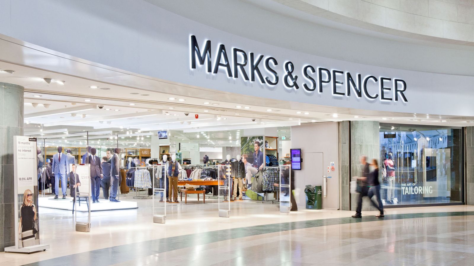 Marks and Spencer store front