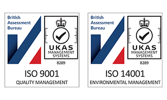 ISO 14001 Environmental Management Certified, ISO 9001 Quality Management Systems Certified